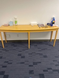 [#C3-53] Yellow Console Table