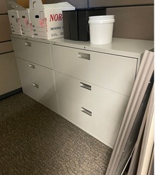 [#D8-65] 3-drawer Lateral File, Beige