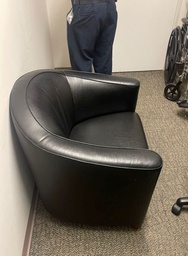 [#B12-22] Lounge Chair, Black