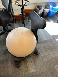 [#B8-55] Roller Ball Chair