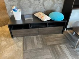 [#D26-128] WOOD Entertainment Cabinet - 15"X24"X60"H