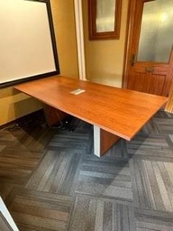 [#C7-248] Wood Conferencde Table - 42"X90"