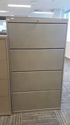 [#D10-35] Filing Cabinet 4 drawers - metal