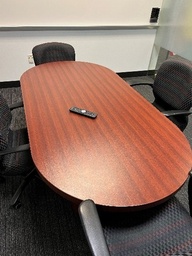 [#C5-28]  Brown Huddle Room Table, 35.5x71