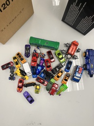 [#I2-137] Box of toy cars, misc.