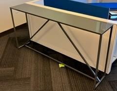 [#C11-46] Metal Entry Table/ 12D x 60L x 32H