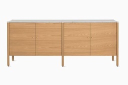 [#D5-B4] Credenza | Cadeira de convidado azul