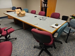 [#C7-2] Conference Table - 12' X 4' - 2PCS.