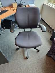 [#B13-9] Task Chair - with Arms (grey/black)