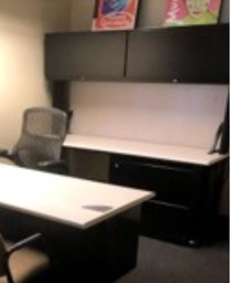 [#D19-13] Ellipse Credenza with Hutch