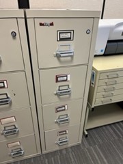 [#D11-48] Fire File 4-drawer Vertical 31x18x53