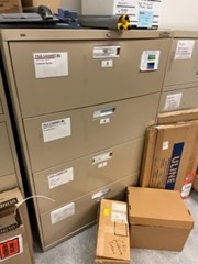 [#D10-51] 4-drawer lateral file 18x36