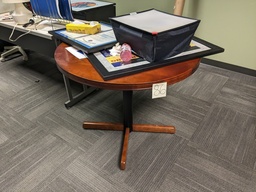 [#C5-83] wood guest/meeting table (3'x3'x2.5')