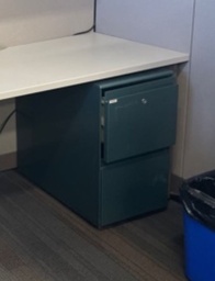 [#D16-17] Blue Storage Pedestal