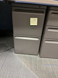 [#D7-116] metal file/file cabinet - grey
