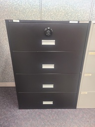 [#D10-3] Four-drawer filing cabinet