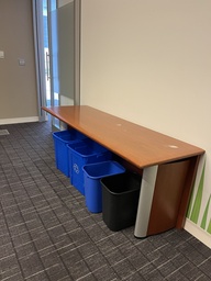 [#D5-19] Long Brown Table 6ft x 2ft