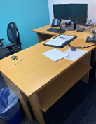 [#E6-14] L-Shaped Desk, 47x24x30"