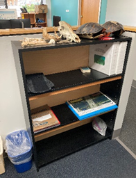 [#D2-52] Black Wood Bookcase, 30x12x50"