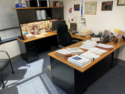 [#E8-80] U-Shaped Workstation, with Overhead, 72x36x29"