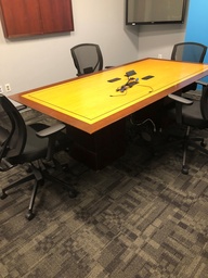 [#C7-2] Conference Table - Two Tone, 4x8
