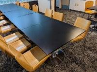 [#C5-10] Table, Dining, Black, 36" x 36" x 29"