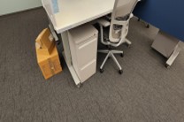 [#D16-113] Cabinet, Silver, 17.5" x 15" x 21"