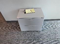 [#D6-120] Cabinet, Grey, 30" x 19" x 27"