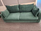 [#B7-272] Sofa, Green, 36" x 82" x 30"