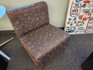 [#B7-275] Sofa, Brown, 26" x 27" x 30"