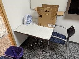 [#C5-335] Table, Meeting, Round/Square, White, 36" x 36" x 28"