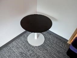 [#C5-338] Table, Meeting, Round/Square, Black, 20" x 20" x 18"