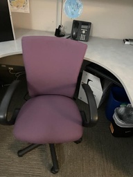 [#B13-82] PURPLE TASK CHAIR