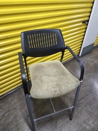[#B13-CH35] Tall (green fabric seat) chair