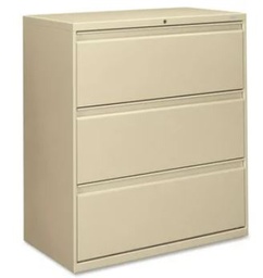 [#D8-24] 3-Drawer File Cabinet, 36x18x40 *photo representation*