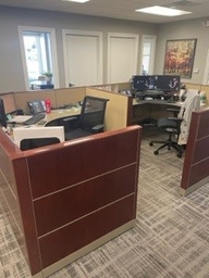 [#A3-12] 6x6 wood cubicles