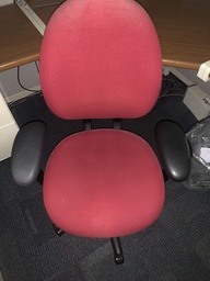 [#B13-12] task chair - red