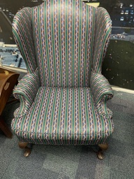 [#B12-39] KING ARM chair - green