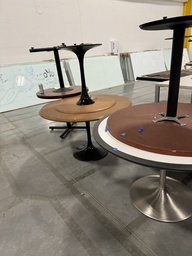 [#C5-958] Assorted Rounded Medium Table Table