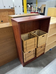 [#D1-977] Wood Wicker Baskets