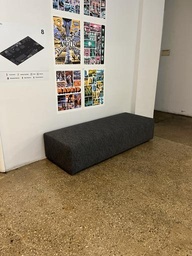 [#B2-8] Bench - dark grey (68x24x15)