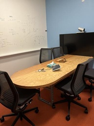 [#C8-151] Hard Huddle Table seated (96x36)