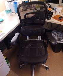 [#B13-89] Black Hi-Back Chair