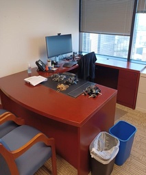 [#E7-178] Rh U-Desk 6’ X 8’