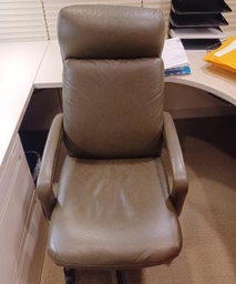 [#B13-361] Chair Brown Hi