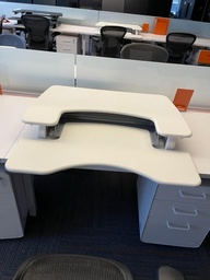 [#C21-90] WHITE VERIDESK