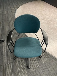 [#B13-74] TEAL TASK CHAIR