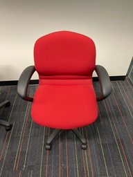 [#B13-76] RED TASK CHAIR