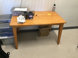 [#E1-13] Oak Table   60x36x32