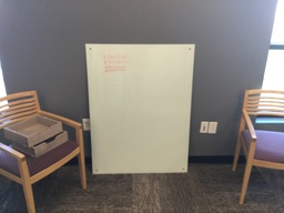 [#B8-29] Side chairs with Oak Arms and purple cloth seats 